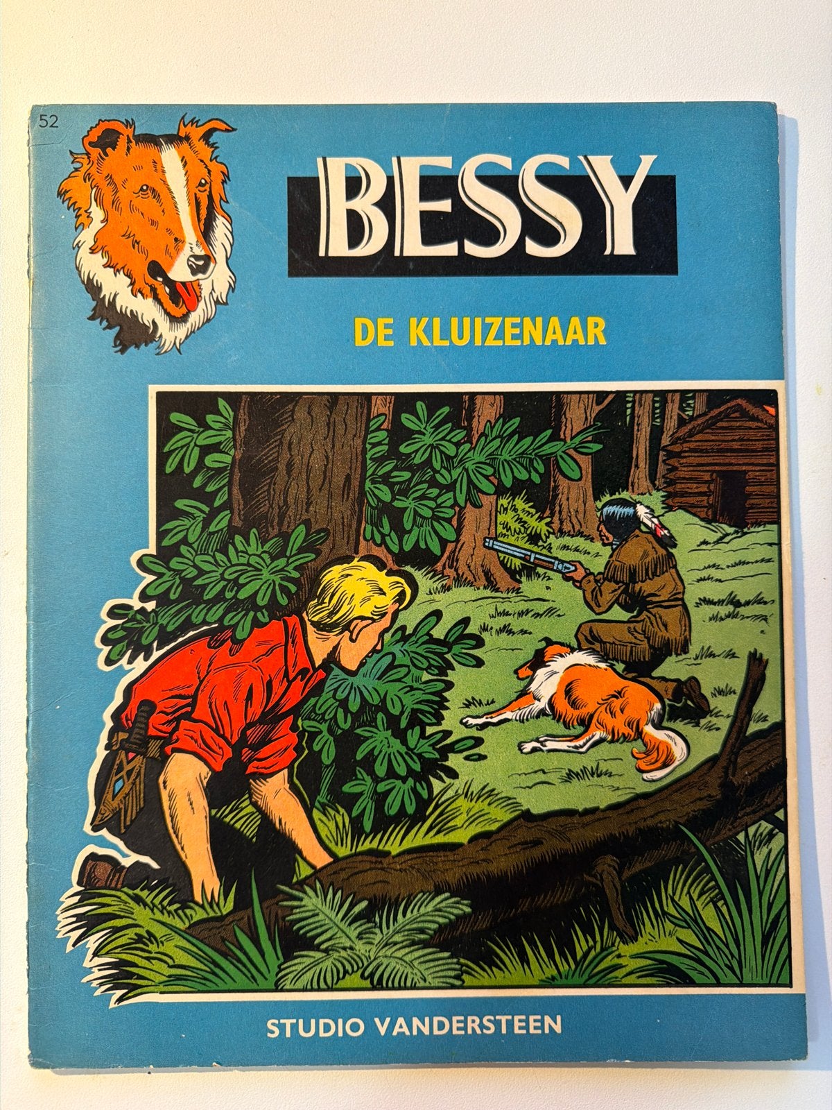 Bessy - De Kluizenaar (nr. 52) - Studio Vandersteen, Boeken, Eén stripboek, Ophalen of Verzenden, Gelezen