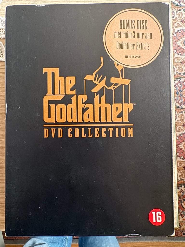 The Godfather Collection 3 DVD´s, Vanaf 16 jaar, Ophalen of Verzenden, Gebruikt, Detective en Krimi