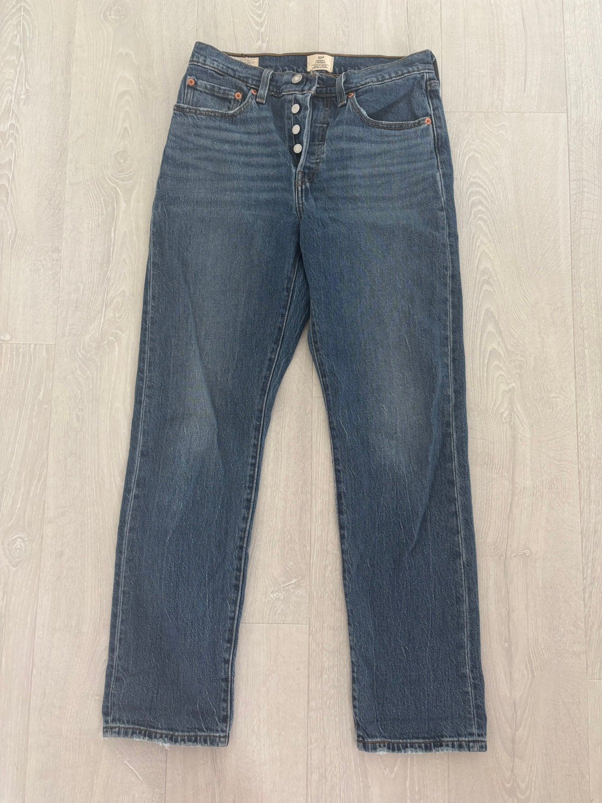 Levi’s Original 501 S NIEUW, Ophalen of Verzenden, Nieuw, Blauw, W28 - W29 (confectie 36)