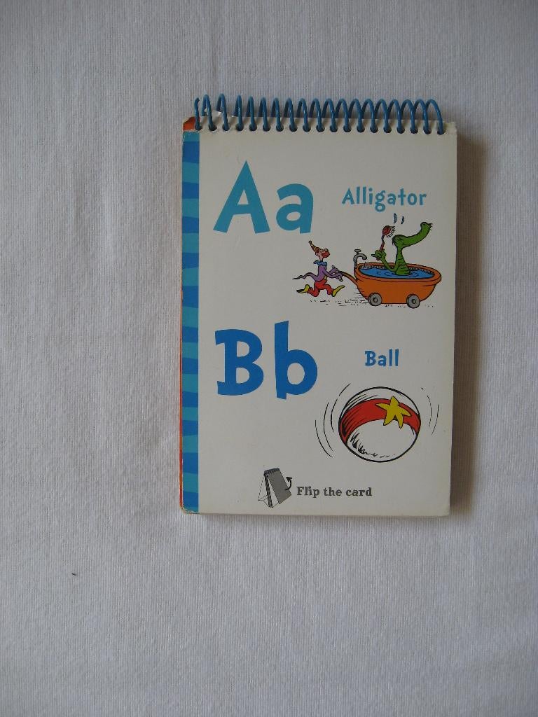 Dr. Seuss - Flip and Flash ABC (ringspiraal met het alfabet), Ophalen of Verzenden, Gelezen, Dr. Seuss