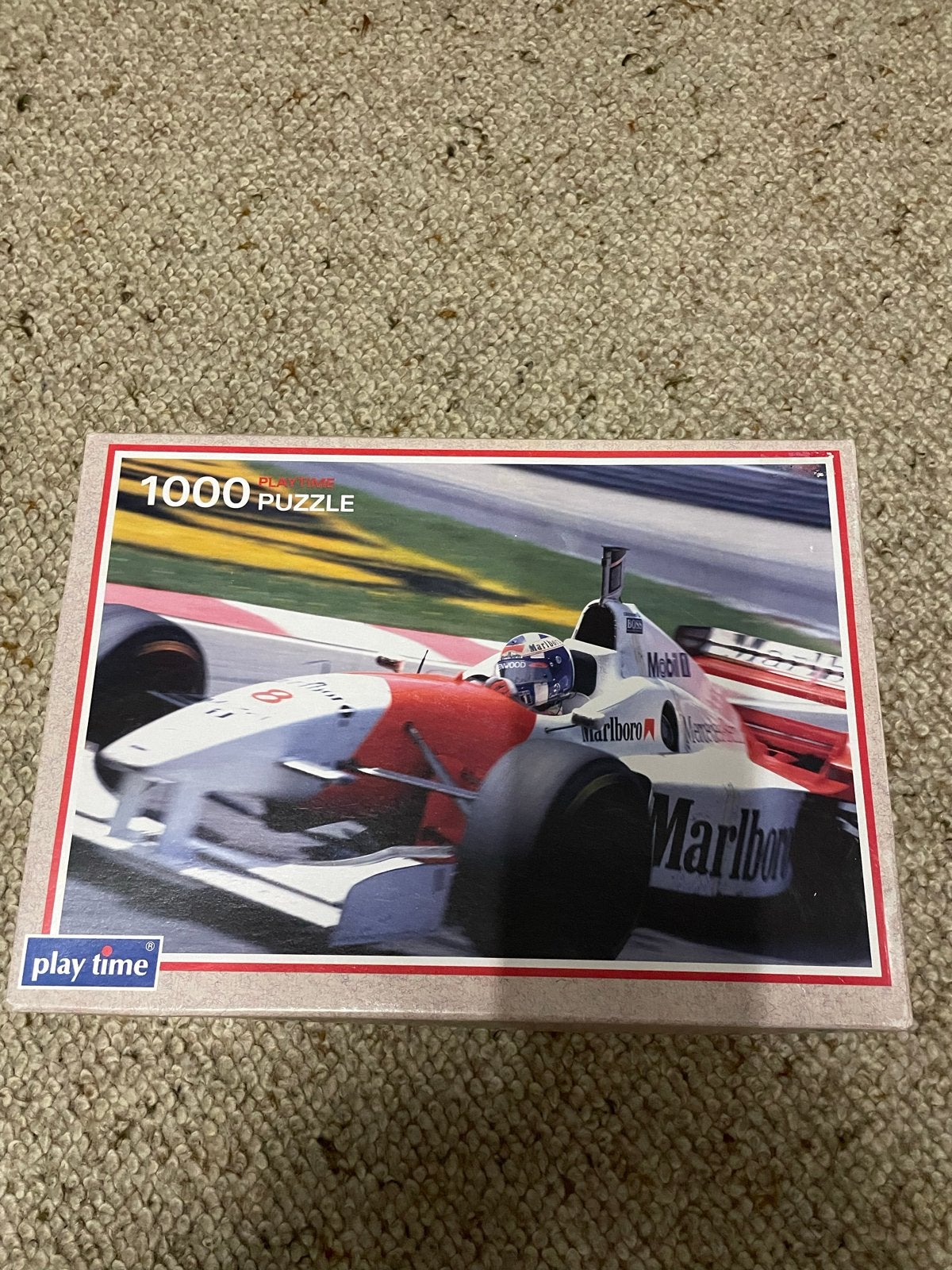 Play Time Formule 1 Legpuzzel 1000 stukjes, Ophalen of Verzenden, Gebruikt, Formule 1