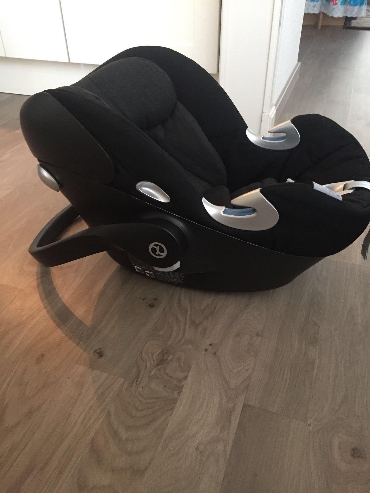 Cybex Aton Q Platinum autostoel 0-13 kg, Ophalen, Autogordel, Verstelbare rugleuning, Zo goed als nieuw