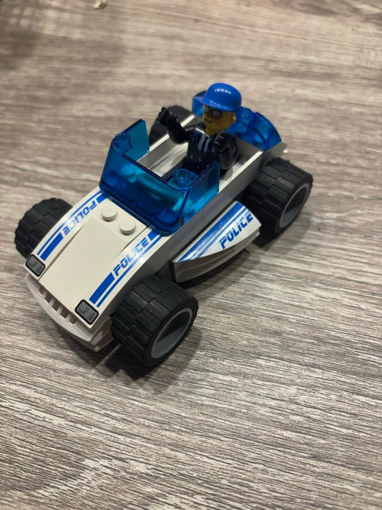 Lego City Politie Buggy (4666) met instructieboekje, Lego, Ophalen of Verzenden, Compleet, Complete set
