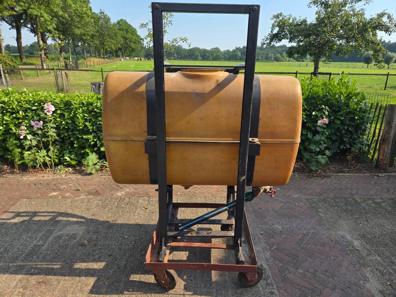 Watertank, Ophalen