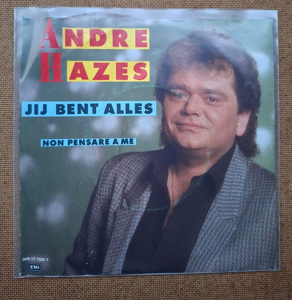 Hazes, Andre  - Jij bent alles - Single is TOP, Gebruikt, 7 inch, Single, Ophalen of Verzenden