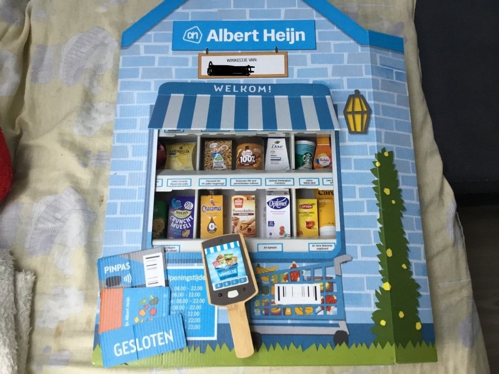 !Albert Heijn mini winkel! Incl scanner., Verzamelen, Supermarktacties, Albert Heijn, Verzenden