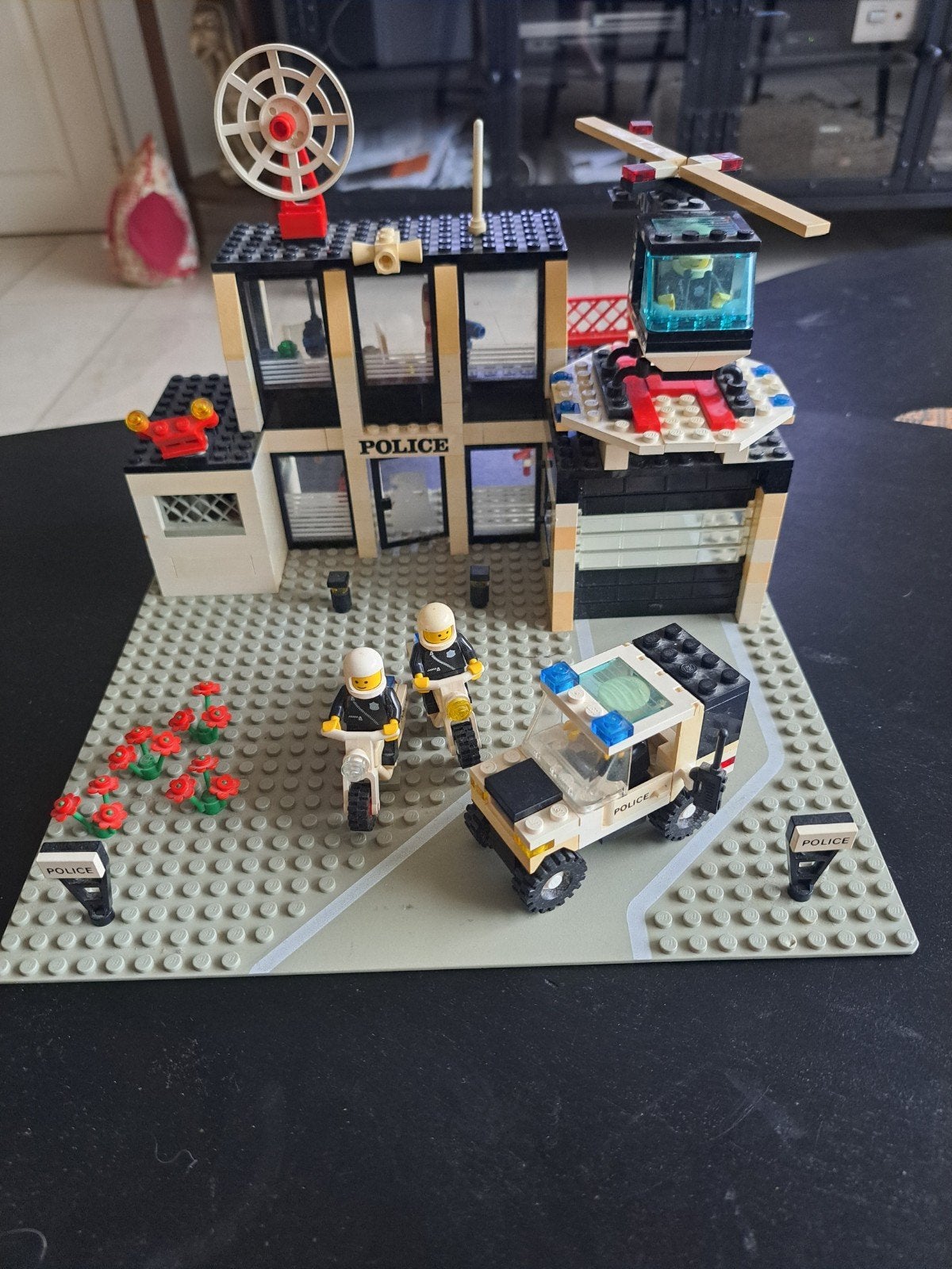 Lego 6386 Politiebureau - Vintage set met kleine gebreken, Lego, Ophalen of Verzenden, Complete set, City