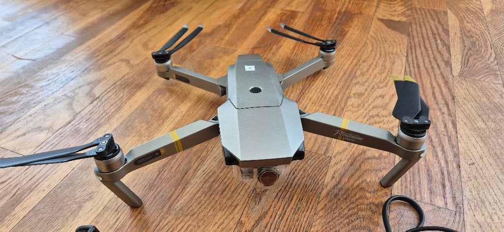 Mavic Pro Platinum (M1X) zeer compleet. Met DJI VR goggles, Audio, Tv en Foto, 250 tot 900 gram, Cameradrone, Return to Home, Ophalen of Verzenden