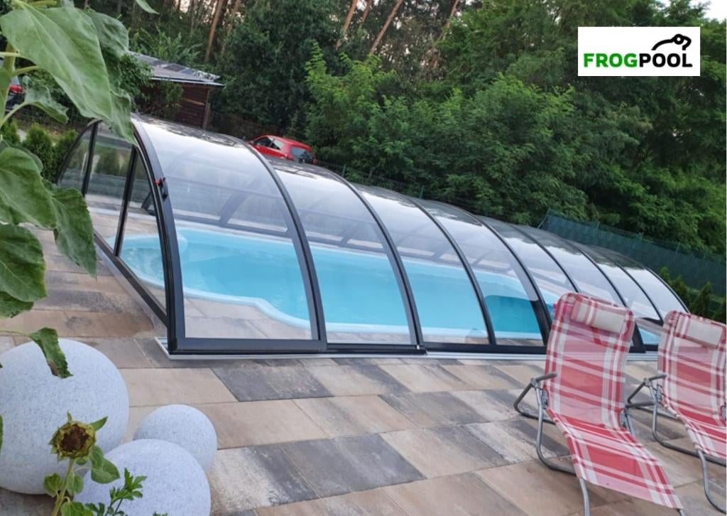 Zwembad [Pool Sirius 5–10 m] Romeinse trap, Inbouwzwembad, Tuin en Terras, Ophalen of Verzenden, Nieuw