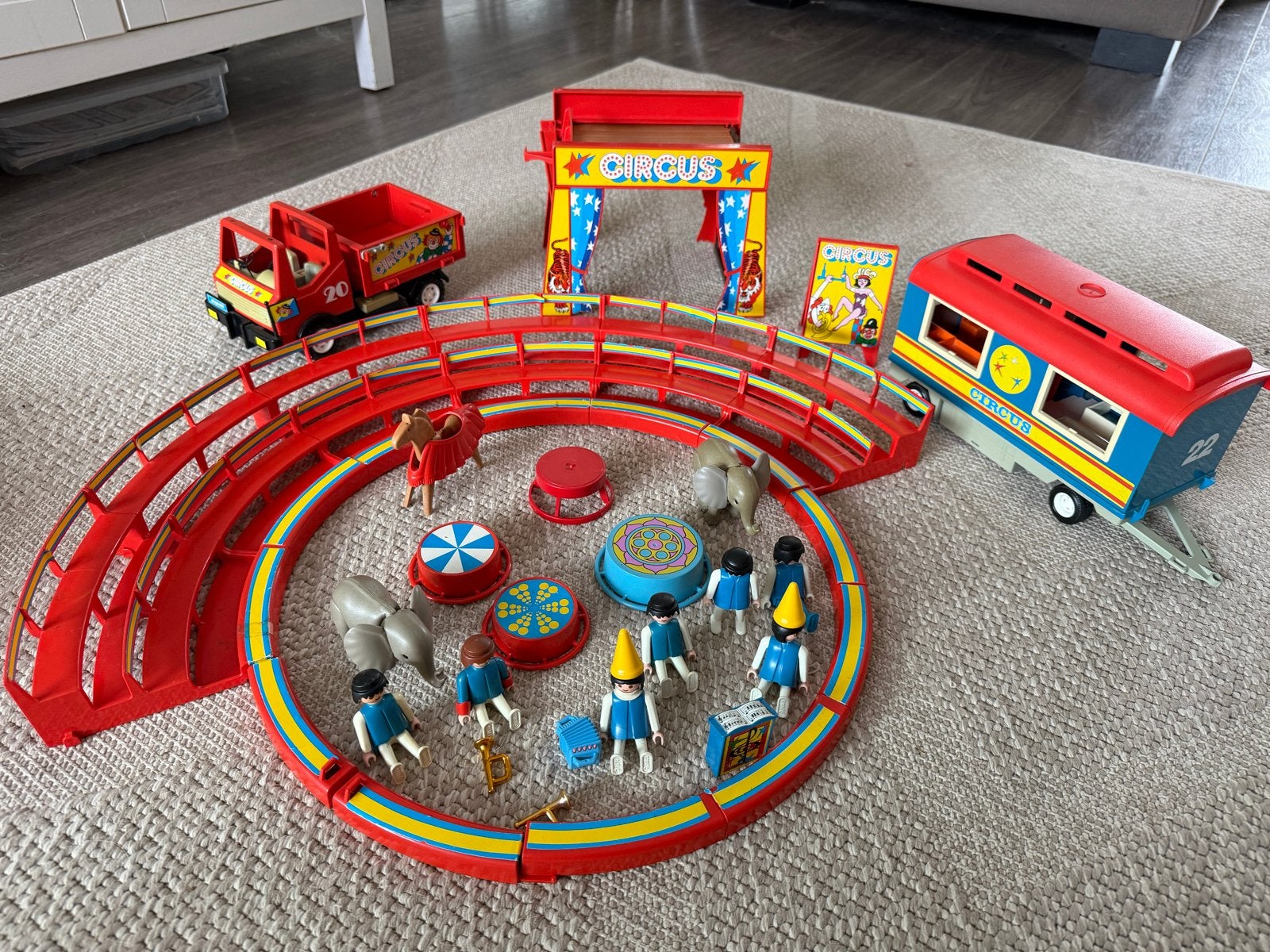 Unieke Playmobil Circus Set - Meerdere Oude Sets, Ophalen, Gebruikt, Complete set, Overige typen