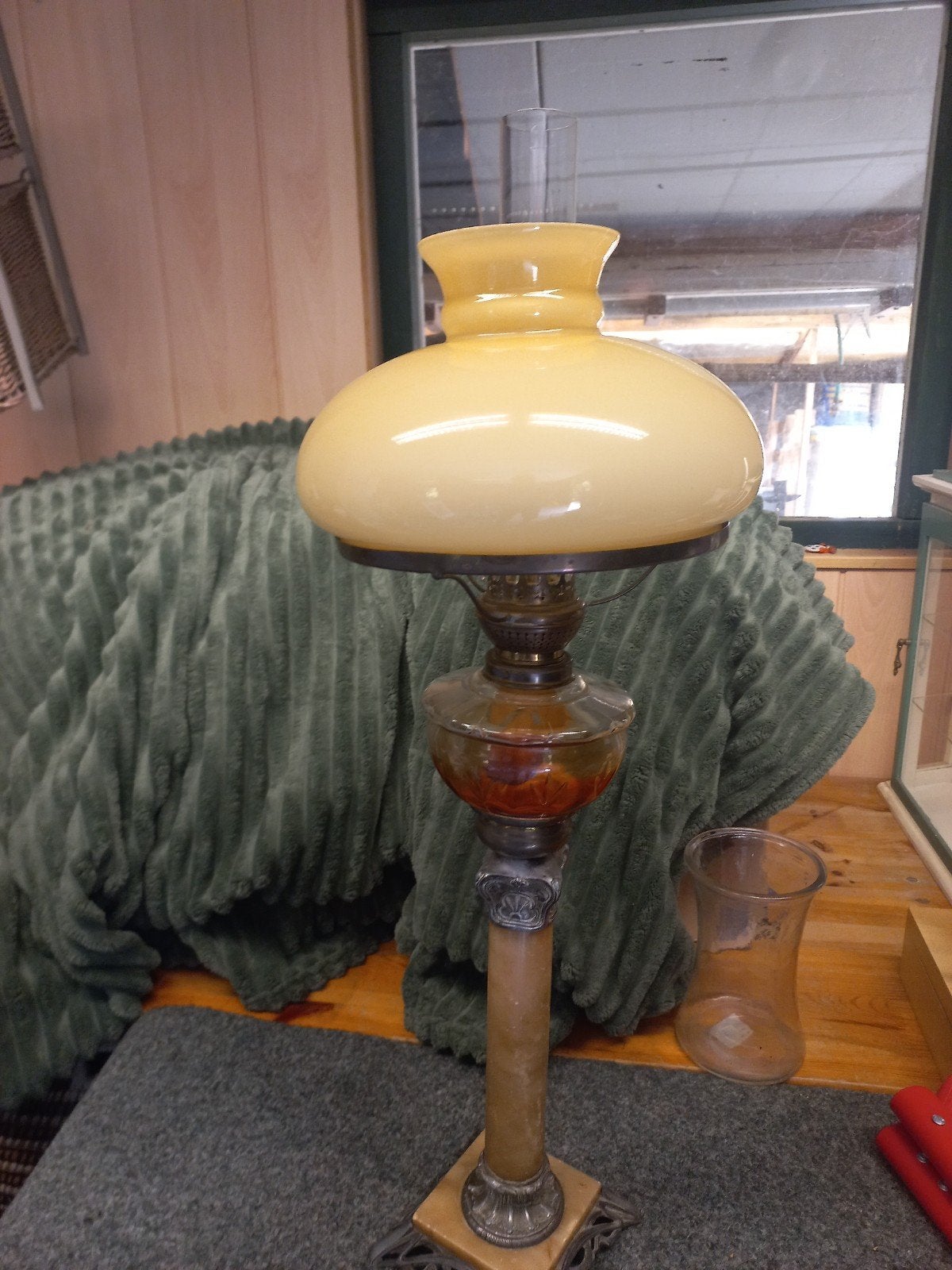 Schemerlamp, Ophalen