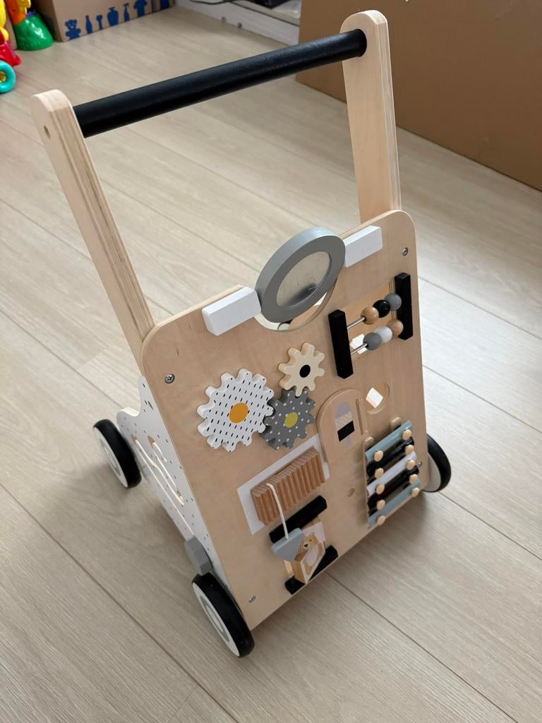Houten loopwagen Petite Amelie Unicorn Lara in nieuwe staat, Kinderen en Baby's, Speelgoed | Houten speelgoed, Ophalen of Verzenden