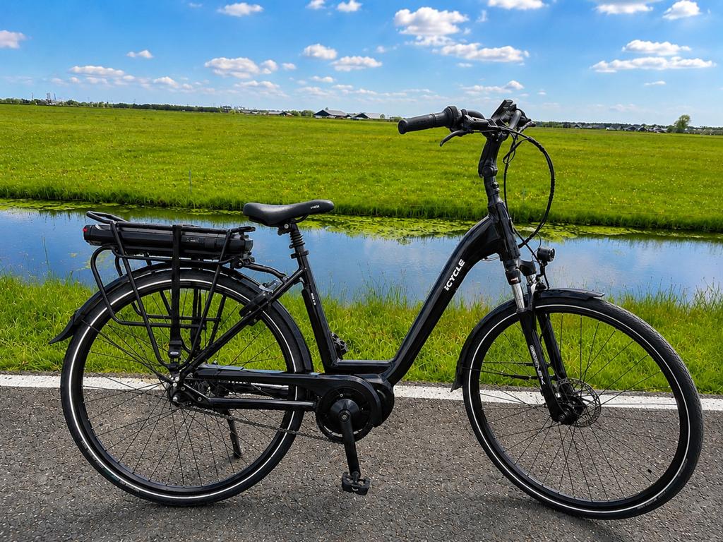 Icycle gen 6.0  elektrische damesfiets 53 cm , 30 km k/h, 51 tot 55 cm, Ophalen, Zo goed als nieuw, Overige merken