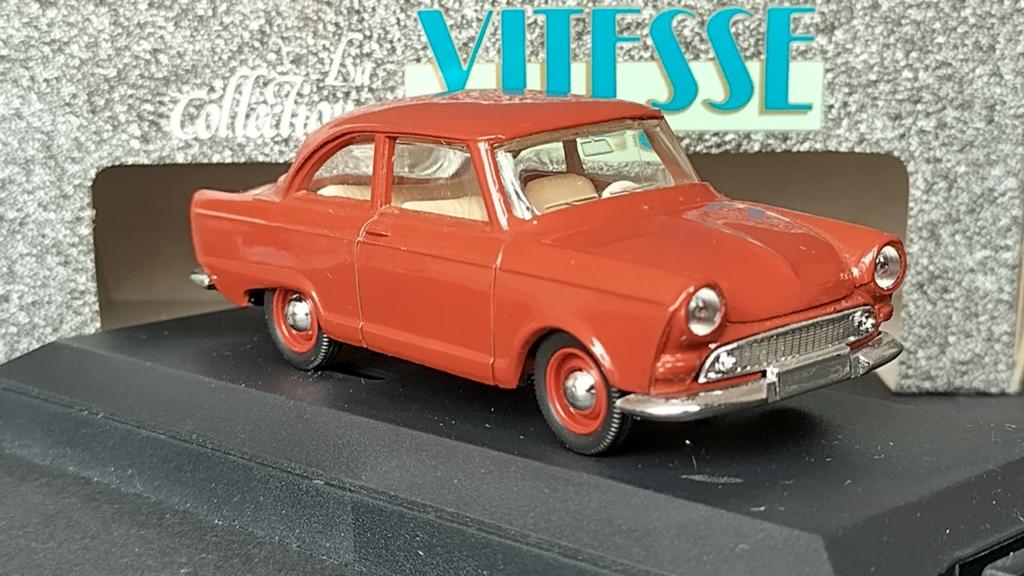 Dkw Junior 1959 1:43 Vitesse Pol, Overige merken, Auto, Verzenden, .
