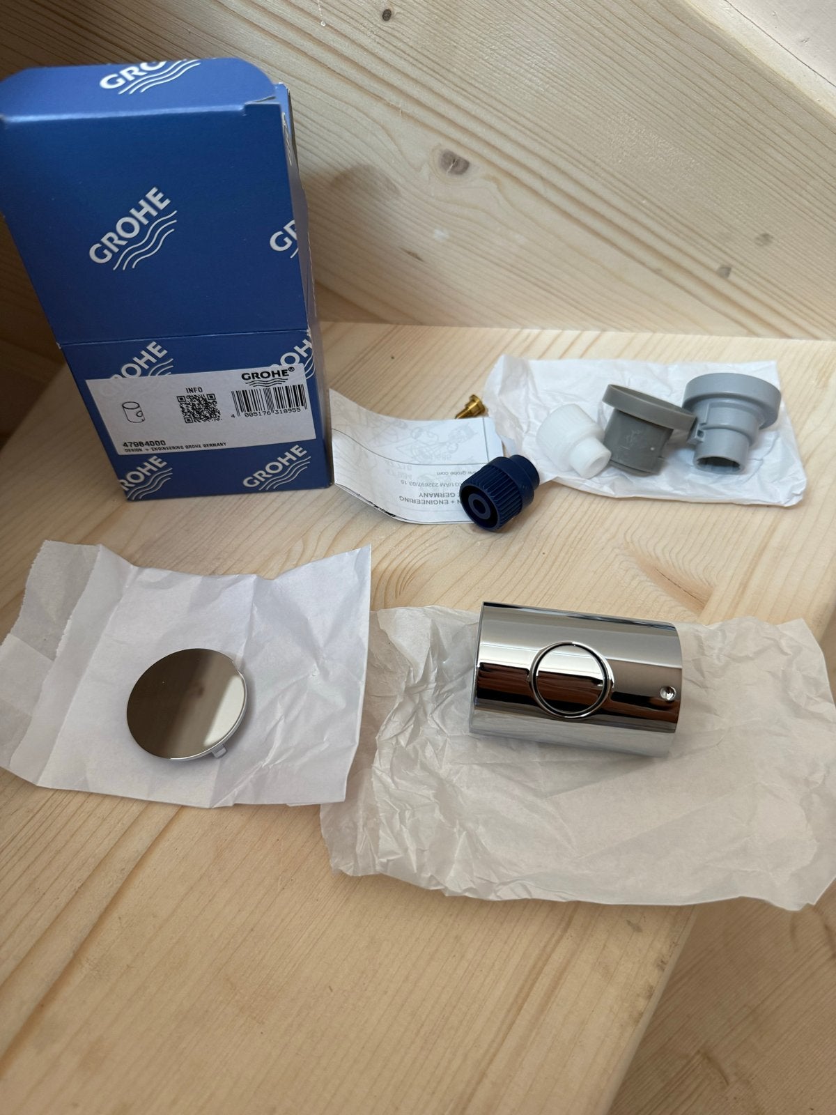 Grohe Kraan Onderdeel - Nieuw in Doos, Ophalen of Verzenden, Nieuw, Chroom, Kraan