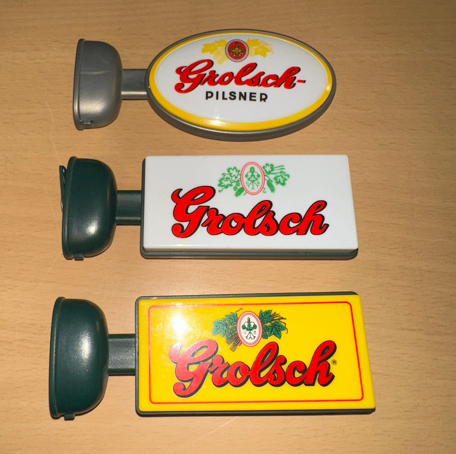 Drie Grolsch bier lampjes, Ophalen of Verzenden, Grolsch