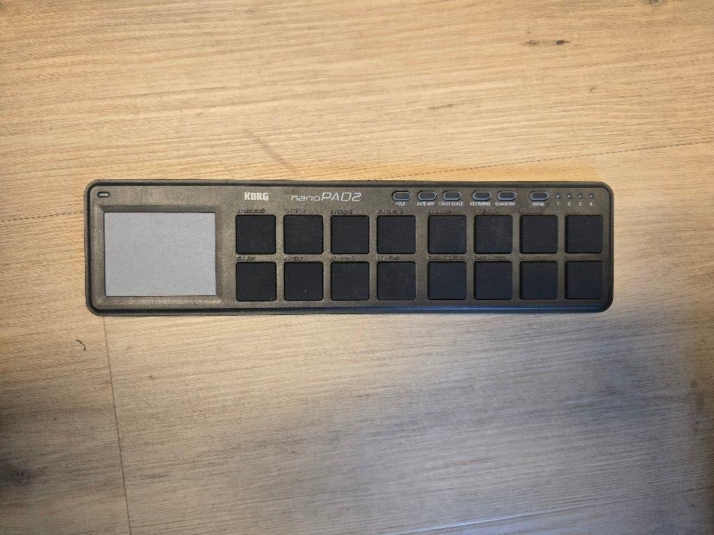 Korg nanoPAD2 zwart, Ophalen of Verzenden, Zo goed als nieuw