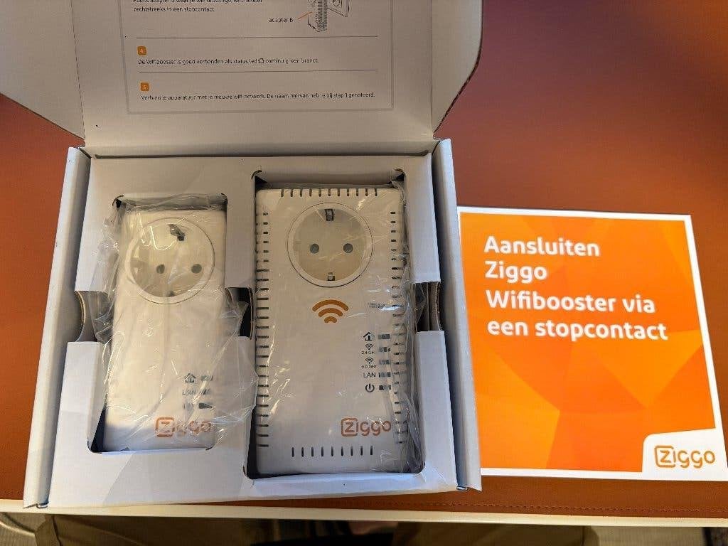 Ziggo Wifi Booster Comtrend Powerline Adapters, Ophalen of Verzenden, Zo goed als nieuw, Comtrend