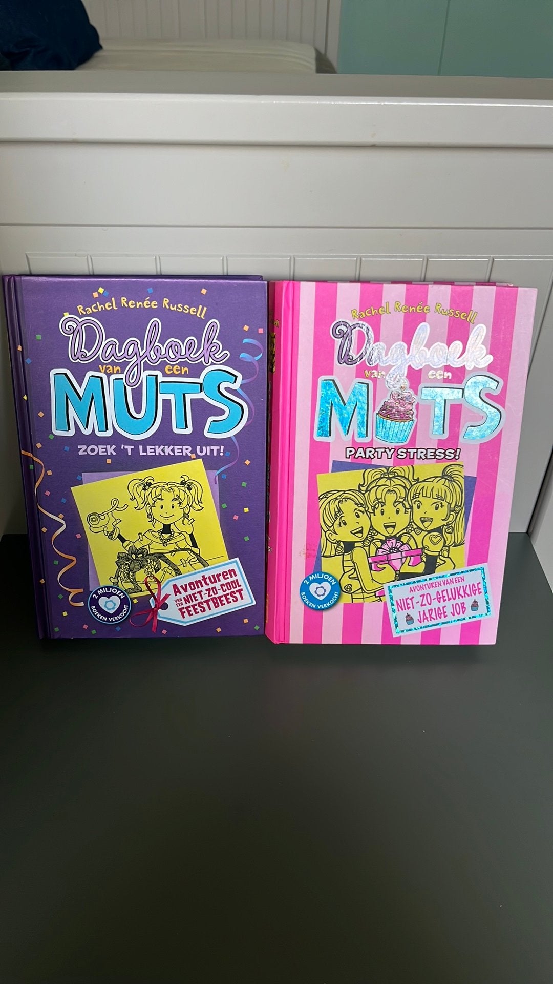 2 boeken van dagboek muts, Boeken, Ophalen, Zo goed als nieuw