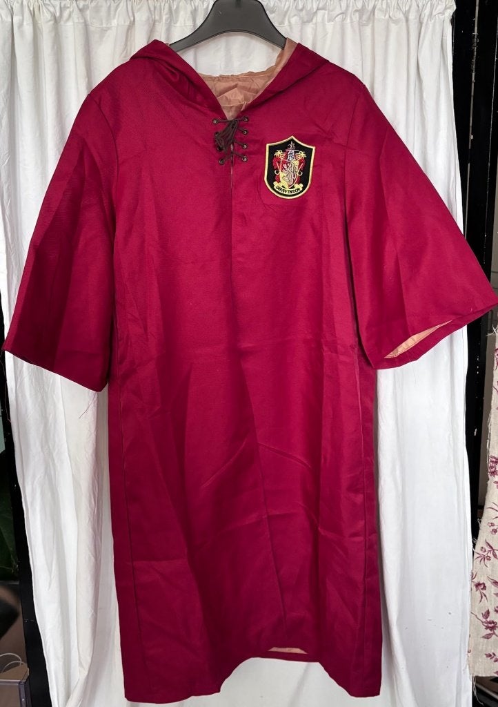 Harry Potter Quidditch mantel Gryffindor – XS/S, Ophalen of Verzenden, Onbekend, Halloween, Kleding