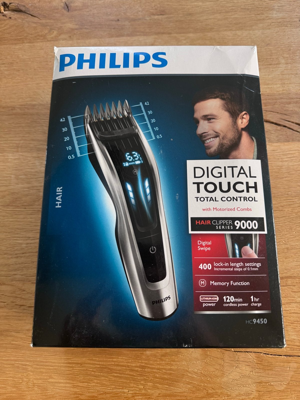 Philips Hairclipper Series 9000 HC9450/20 - Zo goed als nieu, Ophalen, Zo goed als nieuw, Haarverzorging