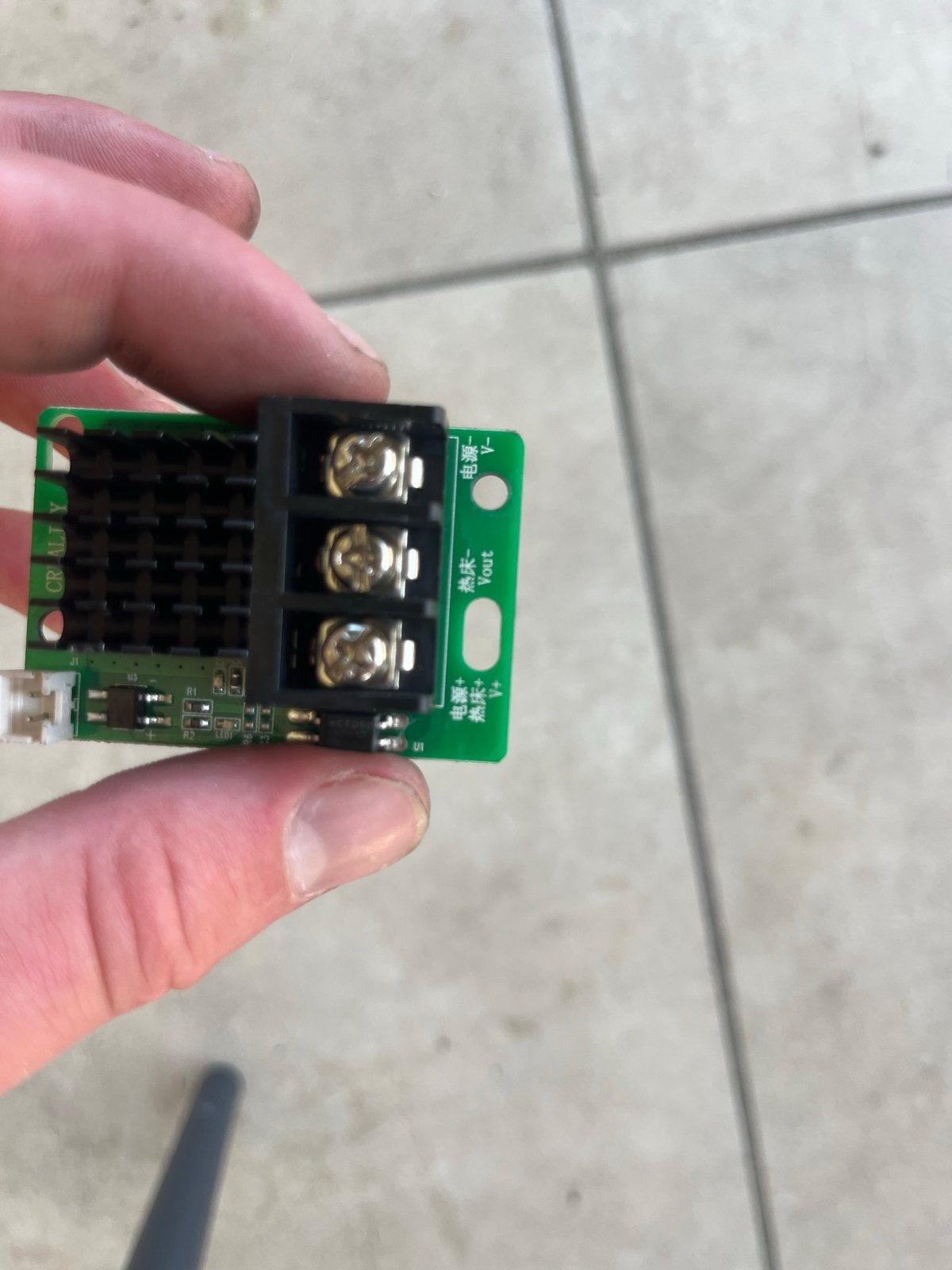 Creality Heatbed Power Module voor 3D-printers, Ophalen of Verzenden, Gebruikt