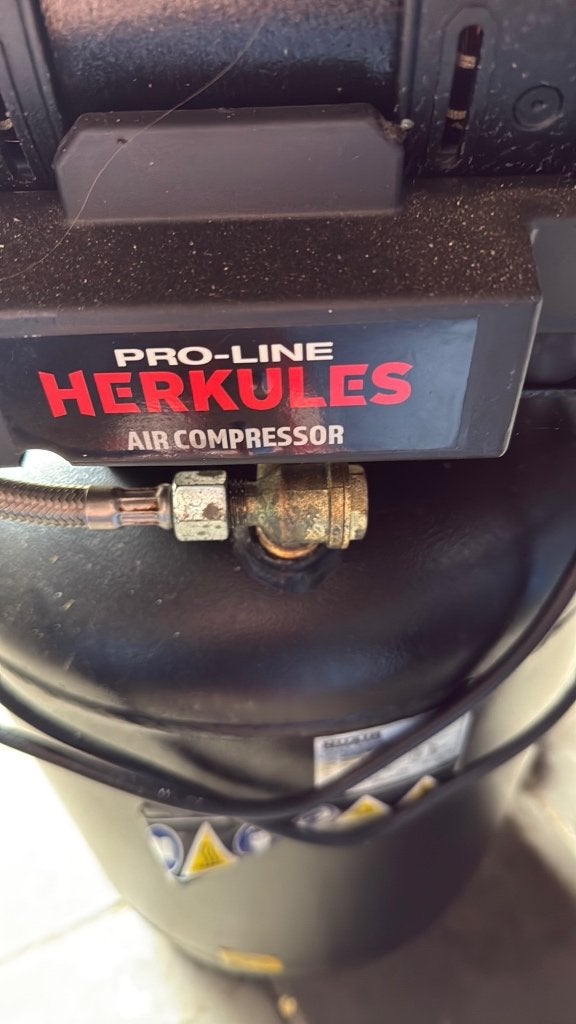 Herkules Pro-Line Fluistercompressor TB 50V, Ophalen, Gebruikt, 6 tot 10 bar, Minder dan 200 liter/min
