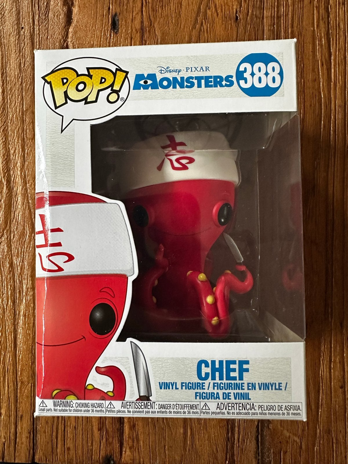 Funko Pop! Disney Pixar Monsters - Chef (388), Ophalen of Verzenden, Nieuw