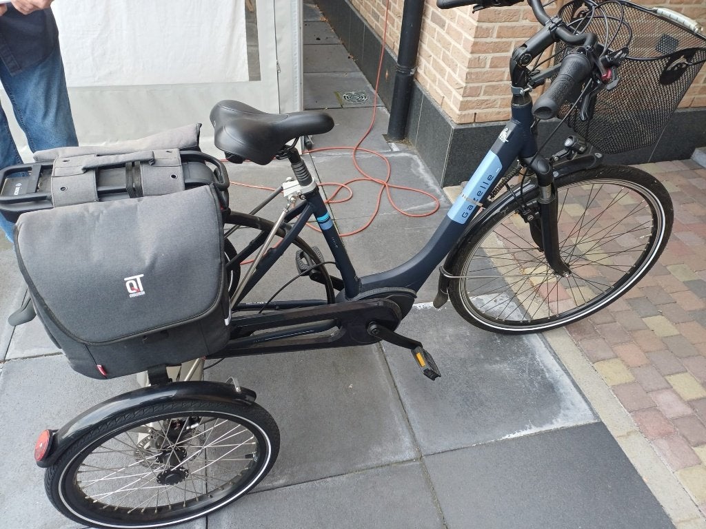 Gazelle Elektrische driewieler, Fietsen en Brommers, Ophalen, Zo goed als nieuw, Schijfrem, Gazelle