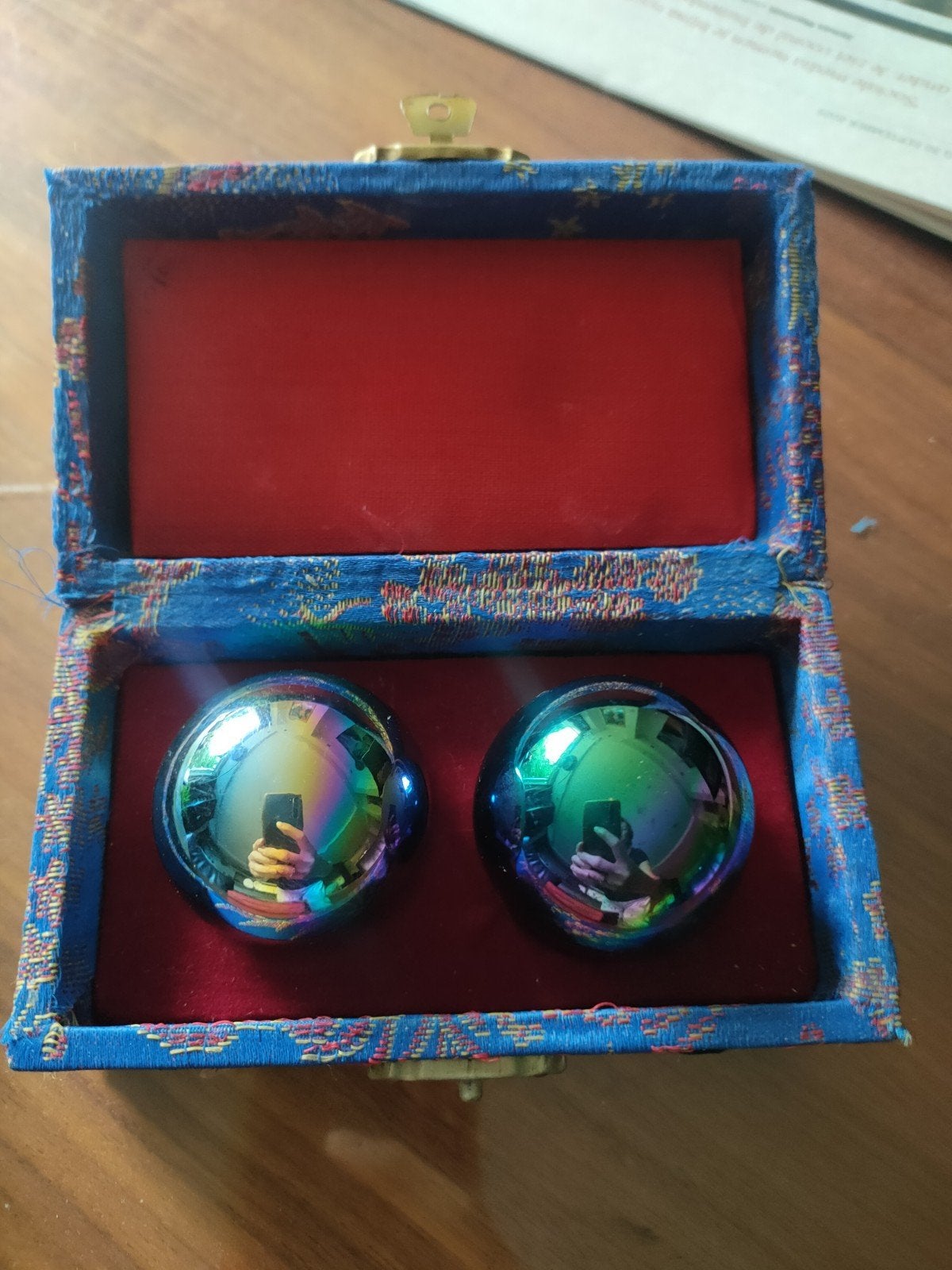 Originele Yin Yang Geluidsballen - Made in China, Ophalen of Verzenden, Gebruikt