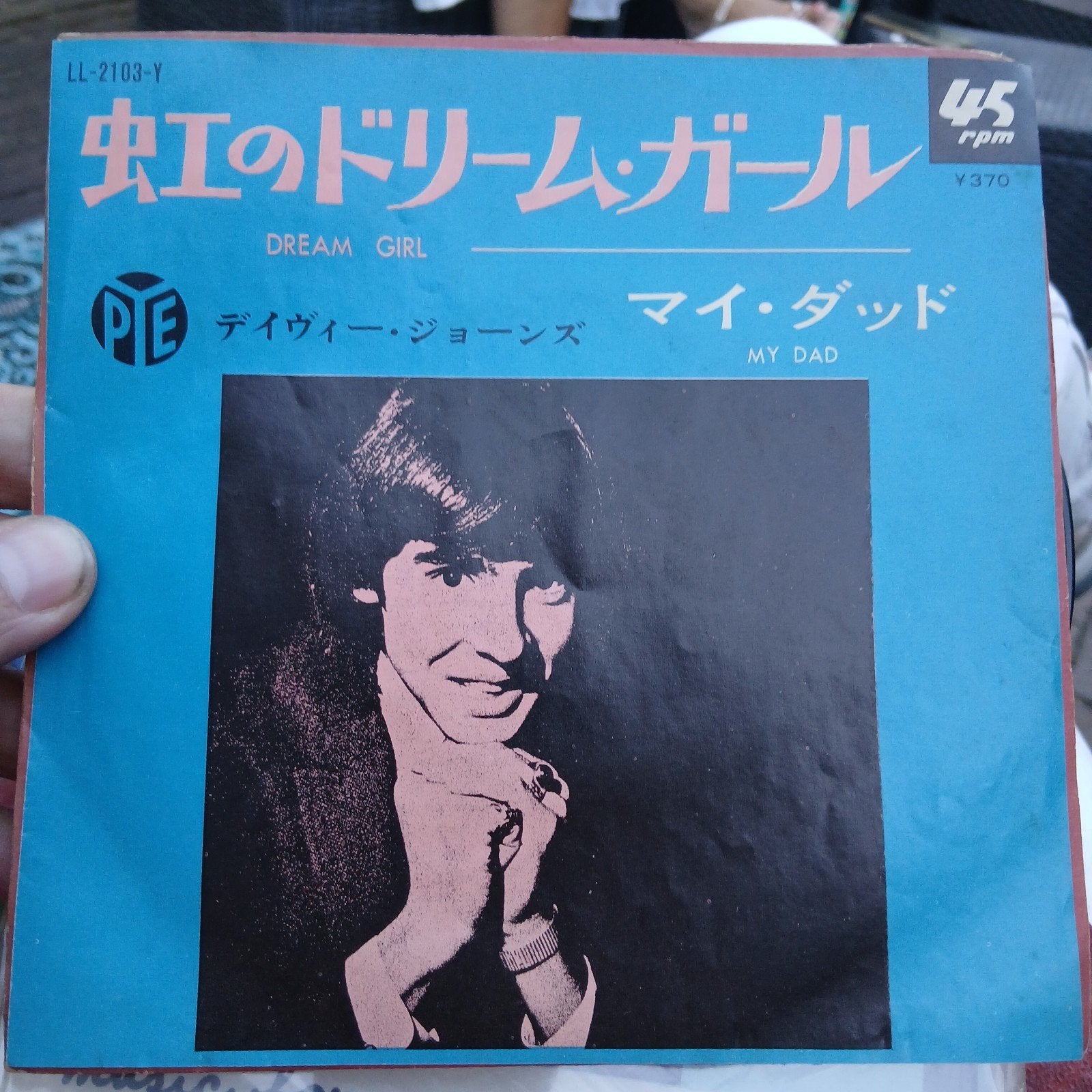 Davy Jones - Dream Girl / My Dad (Japanse persing), 7 inch, Import, Ophalen of Verzenden, Zo goed als nieuw