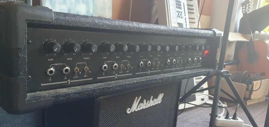 Gitaarversterker RSC GV 3000, Ophalen of Verzenden, Gebruikt, Gitaar, 50 tot 100 watt