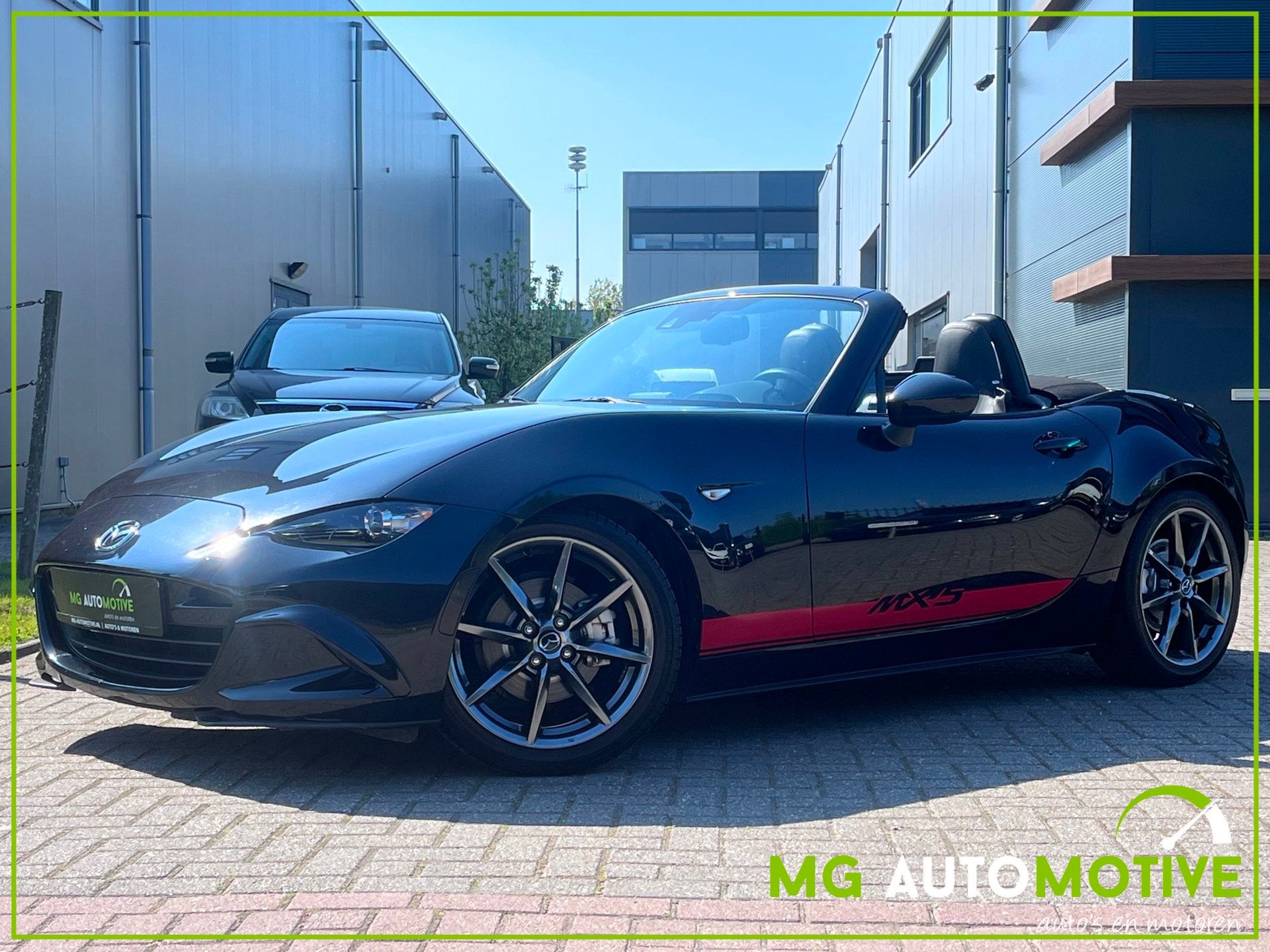 Mazda MX-5 2.0 SkyActiv-G 160 GT-M | Leder | Clima | verlaag, 1998 cc, Gebruikt, Zwart, Cabriolet