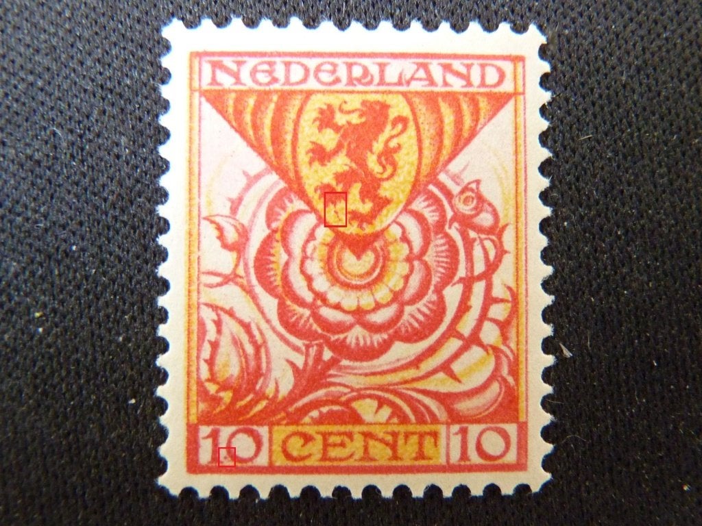 plaatfout 168 pm , ongebruikt., Verzenden, T/m 1940, Postfris