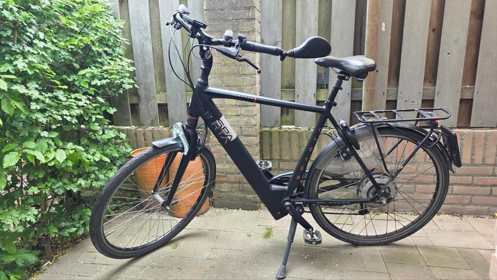 Elektrische herenfiets, Sparta Ion E-speed, Ophalen, Sparta, Gebruikt, Velgrem