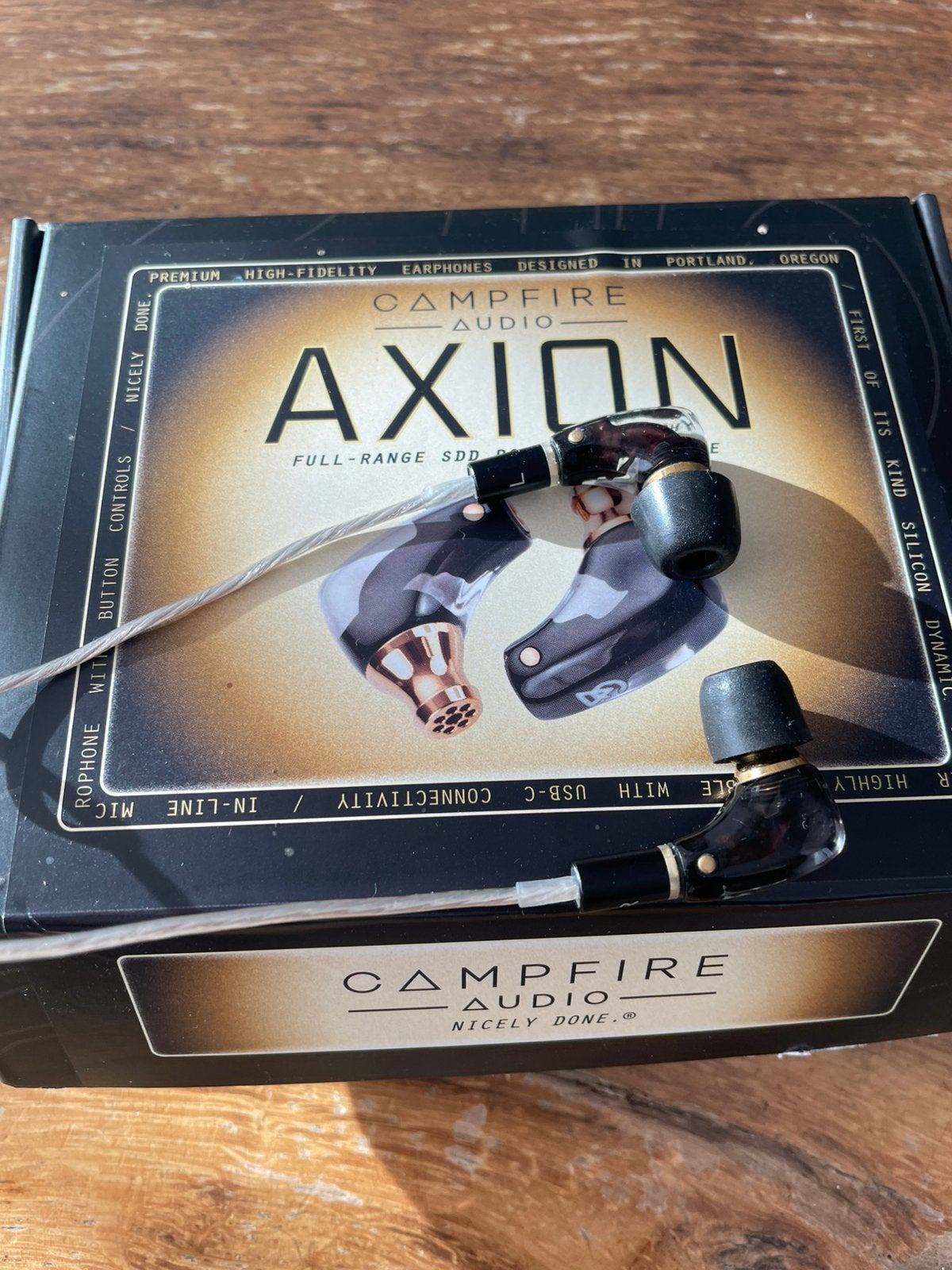 Adion IEM Campfire Audio usb C iPhone hifi koptelefoon, Audio, Tv en Foto, In-ear, Zo goed als nieuw, Overige kleuren, Ophalen