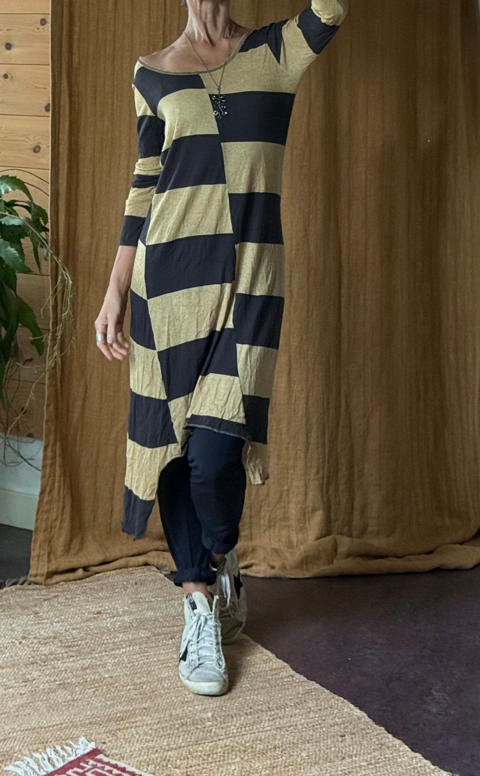Toffe superzachte jersey shirtdress vib black atelier 38, Maat 38/40 (M), Zwart, Ophalen of Verzenden, Zo goed als nieuw