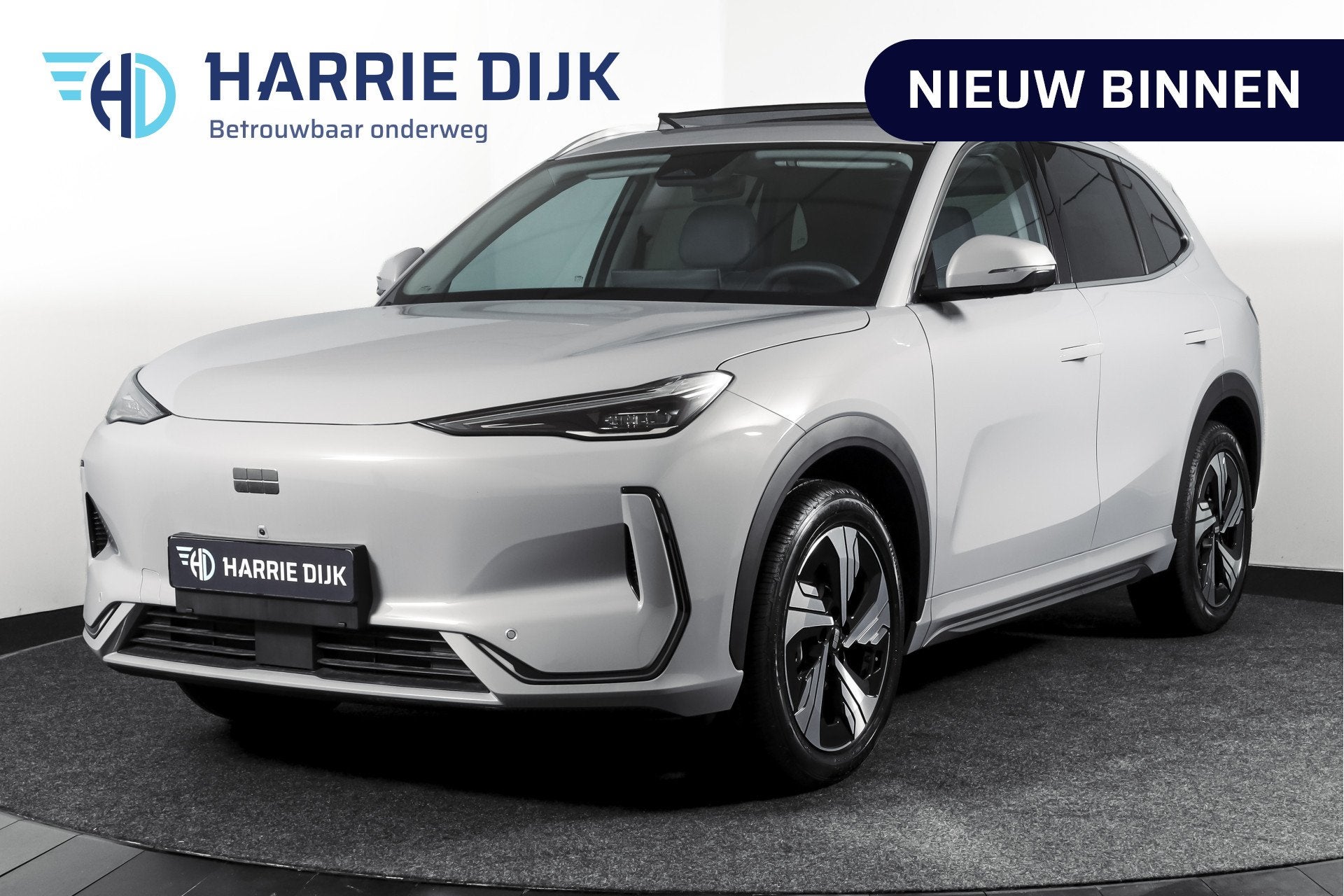 GEELY E5 Max+ 68 kWh | S/K-Panodak | 360 Camera | V2L | Warm, Auto's, Gebruikt, 750 kg, 1790 kg, 218 pk