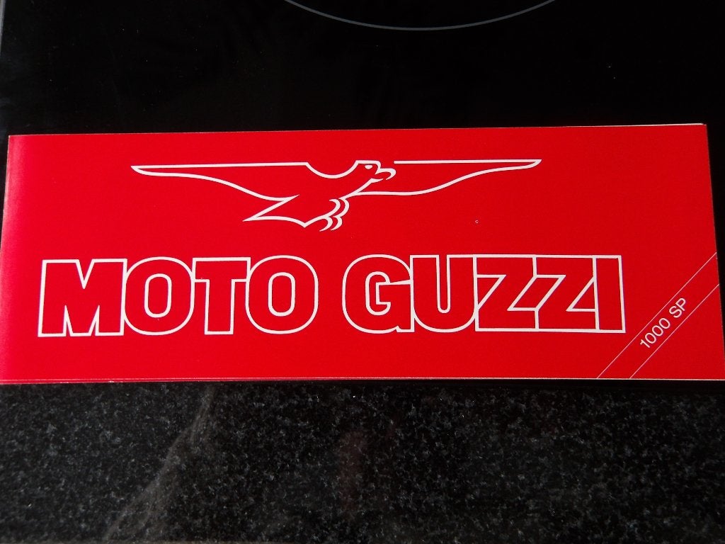 Moto Guzzi 1000 SP Brochure, Motoren, Ophalen of Verzenden, Moto Guzzi
