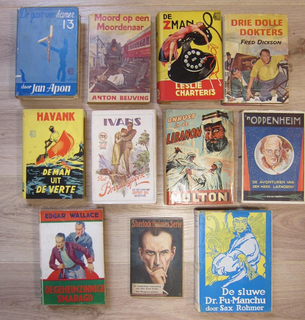 Gezocht detectiveboeken uitgegeven tot 1955, Boeken, Ophalen of Verzenden, Zo goed als nieuw