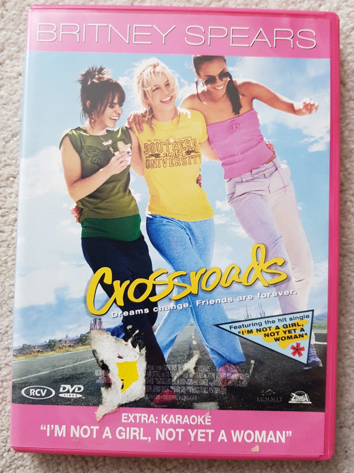 Crossroads film dvd britney spears jeugd kinderen muziek, Engels, Verzenden, Alle leeftijden, Nederlands