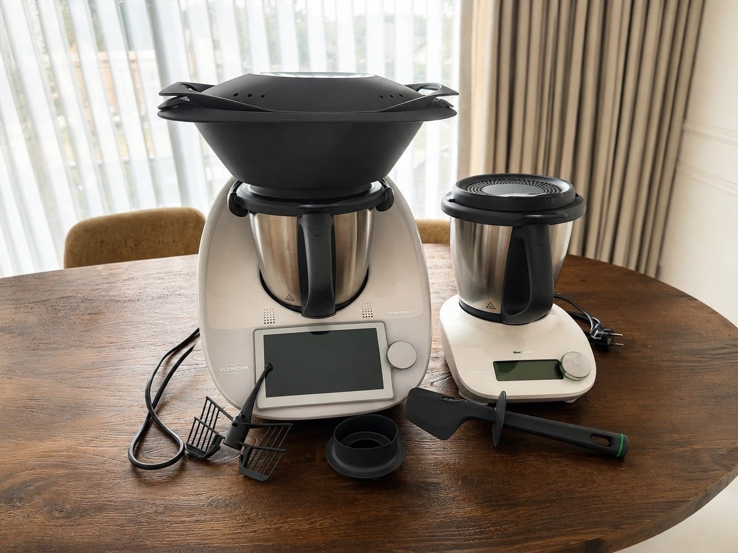 Thermomix TM6 met de Thermomix friend, 3 snelheden of meer, Ophalen of Verzenden, Zo goed als nieuw, 2 tot 3 liter