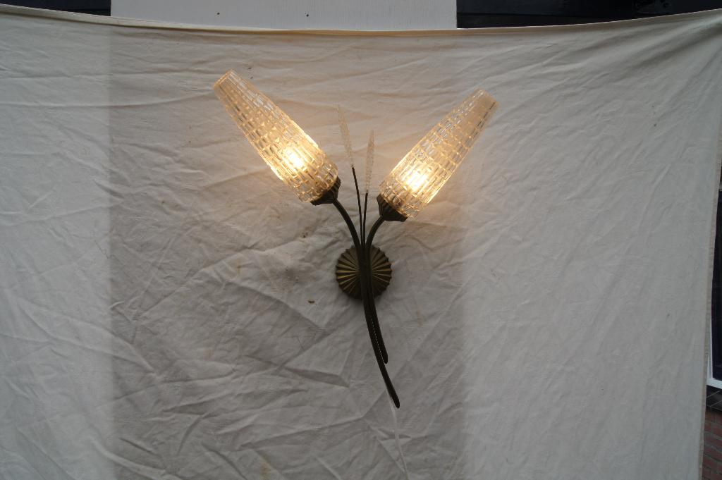 Wandlamp ( Jaren 50/ 60  vorige eeuw, Ophalen of Verzenden, Gebruikt