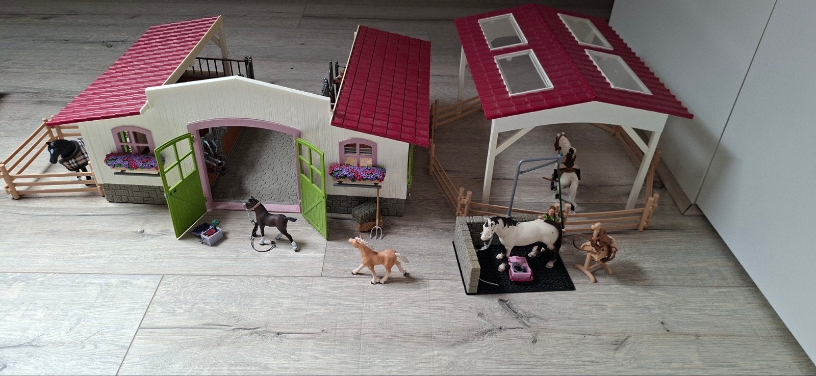 Schleich horse club, Ophalen of Verzenden, Zo goed als nieuw, Complete set, Overige typen