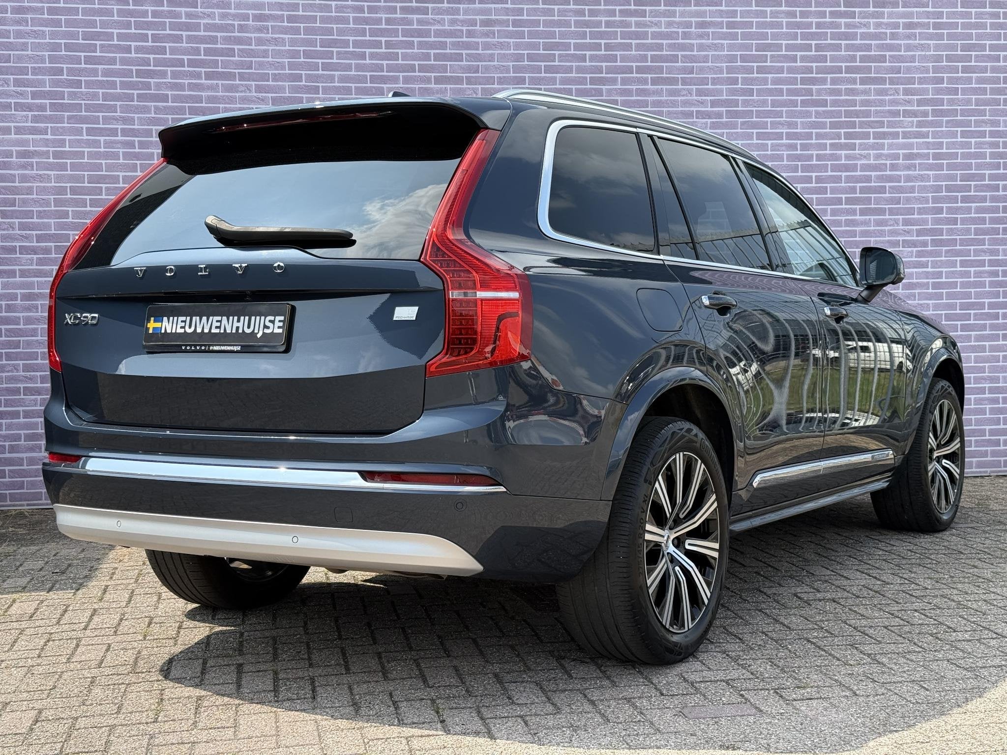Volvo XC90 2.0 T8 Recharge AWD Inscription | Long Range | SO, 77 km/l, Gebruikt, 1969 cc, Blauw