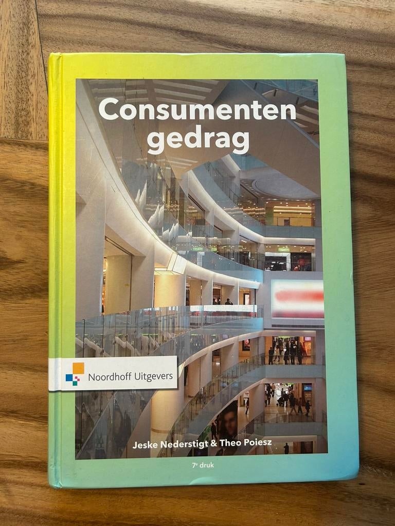 Theo Poiesz - Consumentengedrag, Ophalen of Verzenden, Zo goed als nieuw, Theo Poiesz; Jeske Nederstigt