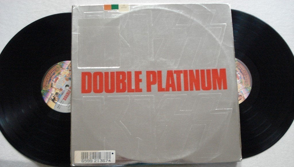 Kiss - Double platinum, Cd's en Dvd's, Gatefold hoes, Ophalen of Verzenden, Gebruikt, 12 inch