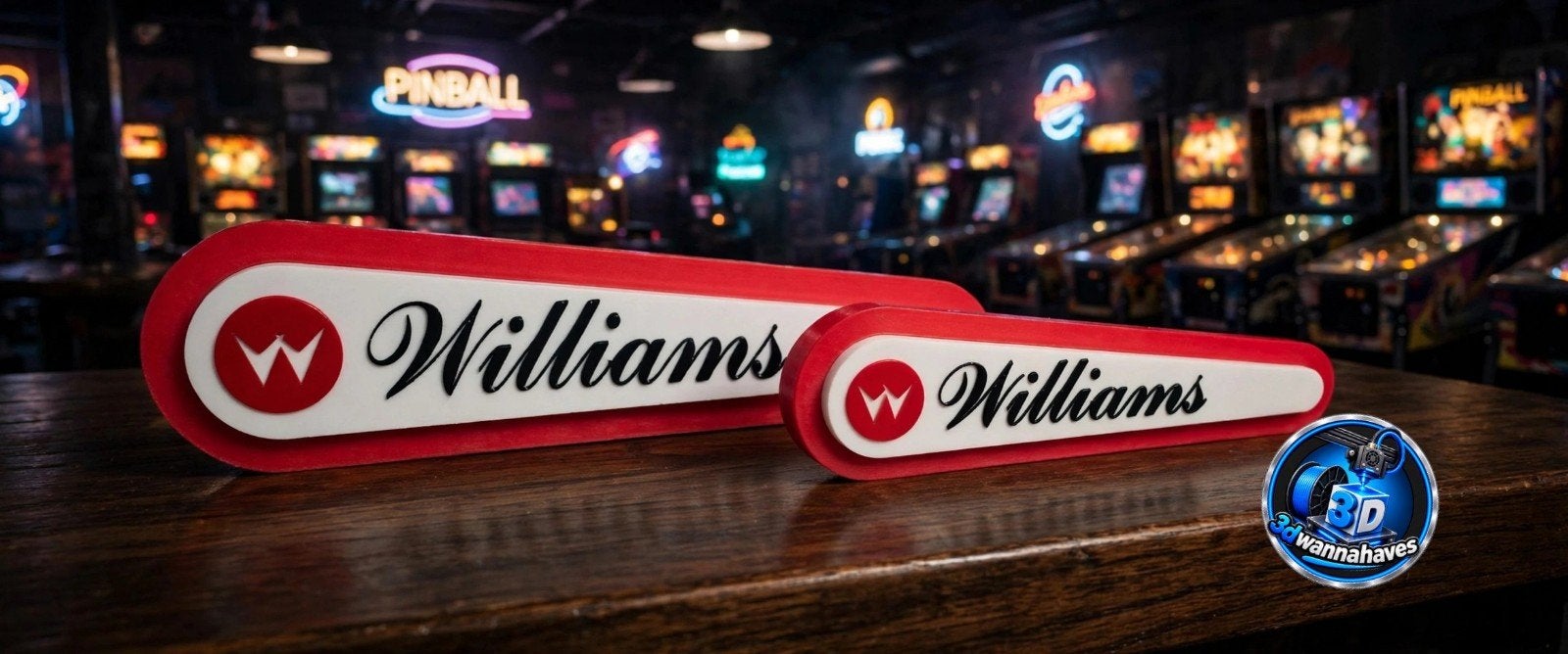 Williams Pinball Lichtbak - Blikvanger voor Liefhebbers, Verzamelen, Ophalen of Verzenden, Nieuw, Lichtbak of (neon) lamp