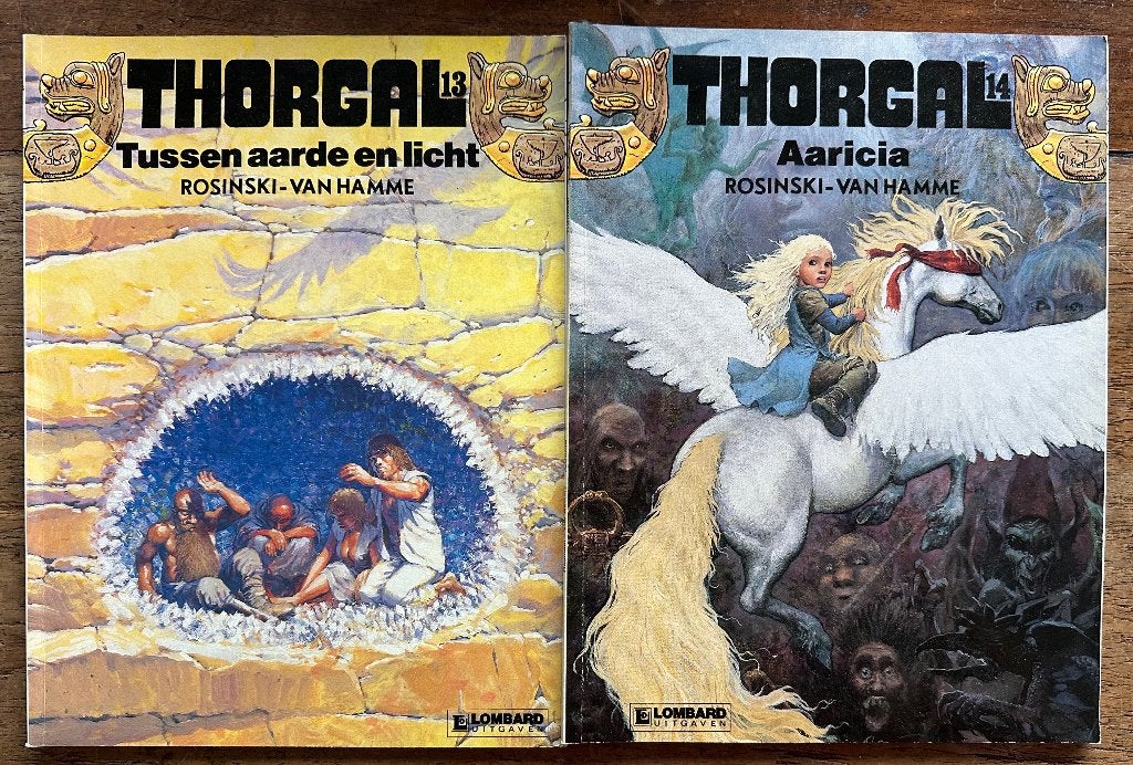 Thorgal strips van Rosinski en van Hamme, Boeken, Meerdere stripboeken, Ophalen of Verzenden, Zo goed als nieuw