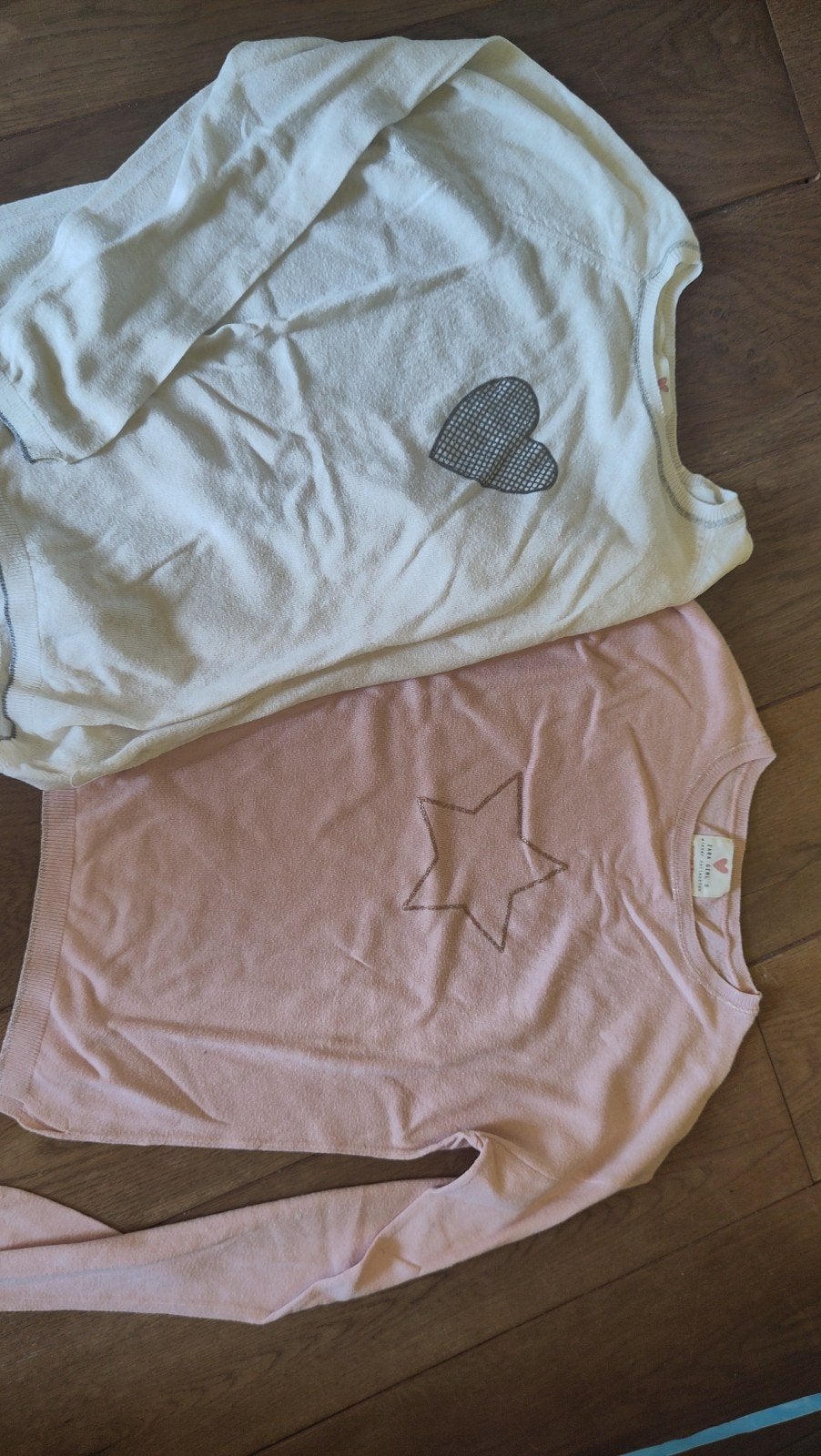 Zara Truienpakket Meisje - Roze Ster & Wit Hart, Kinderen en Baby's, Ophalen, Gebruikt, Meisje, Trui of Vest